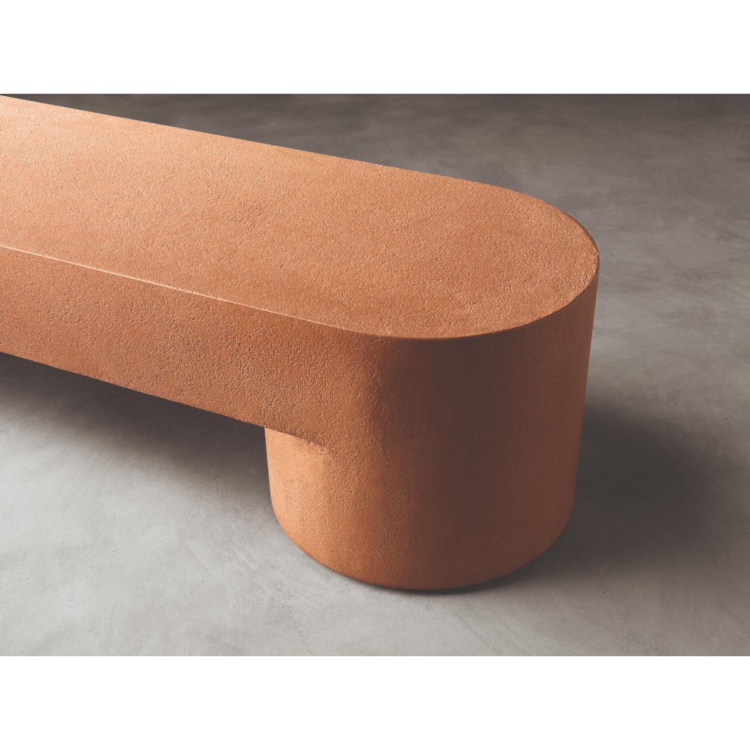 italien Banc Lazy-O en cuivre brun par Somaschini en vente