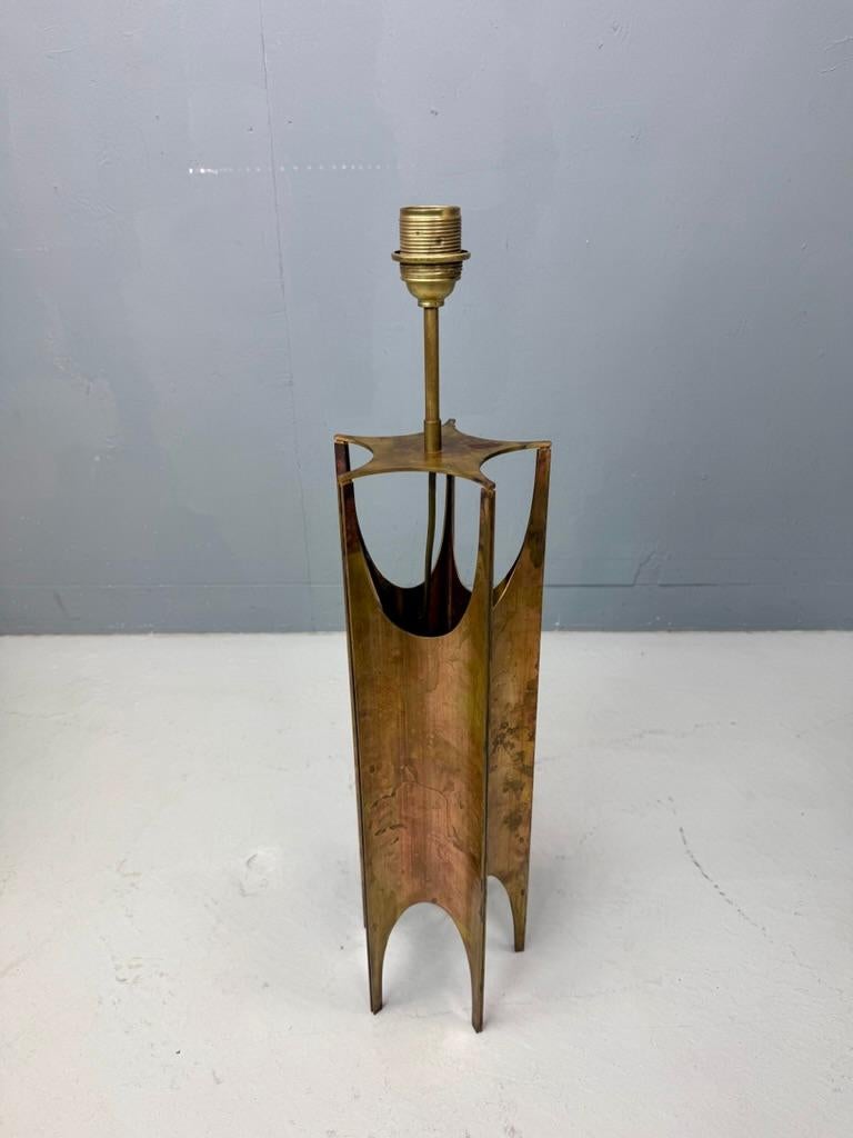 Pair of brutalist table lamps-organic shape, Maurizio Tempestini style- Italy 5