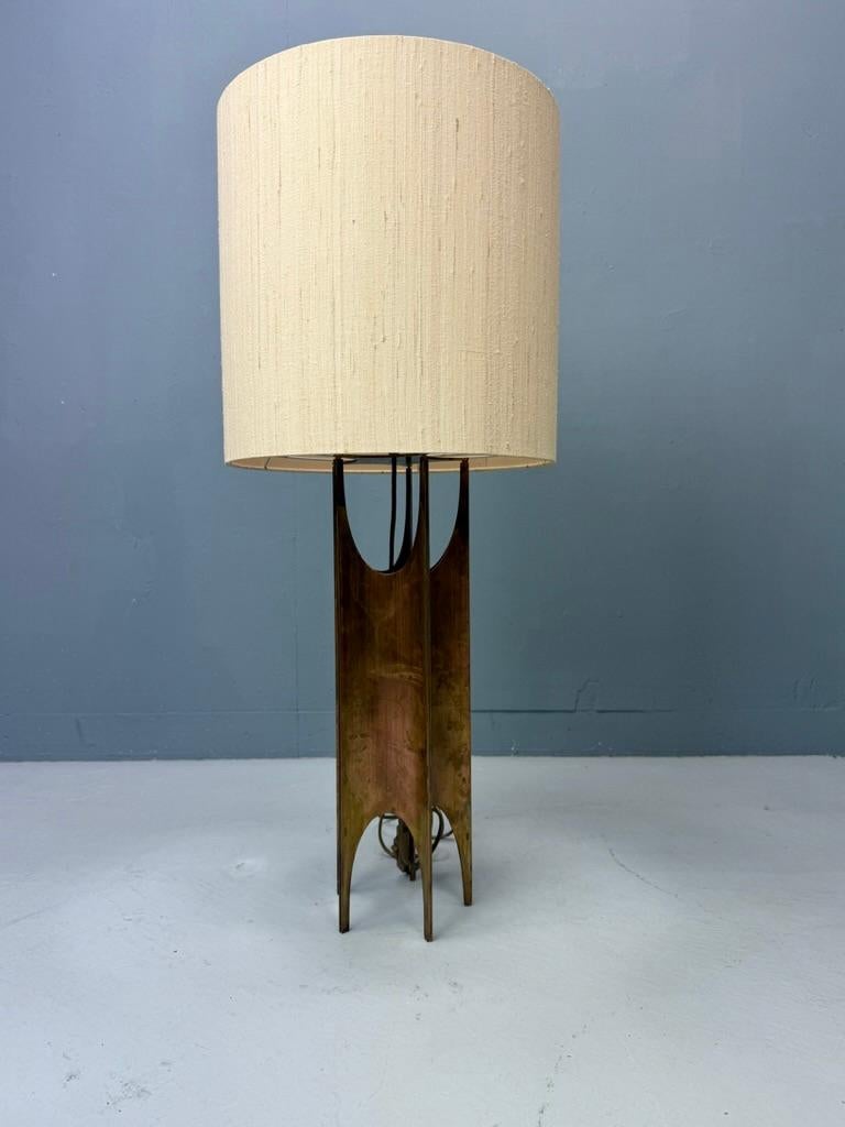 Mid-20th Century Pair of brutalist table lamps-organic shape, Maurizio Tempestini style- Italy