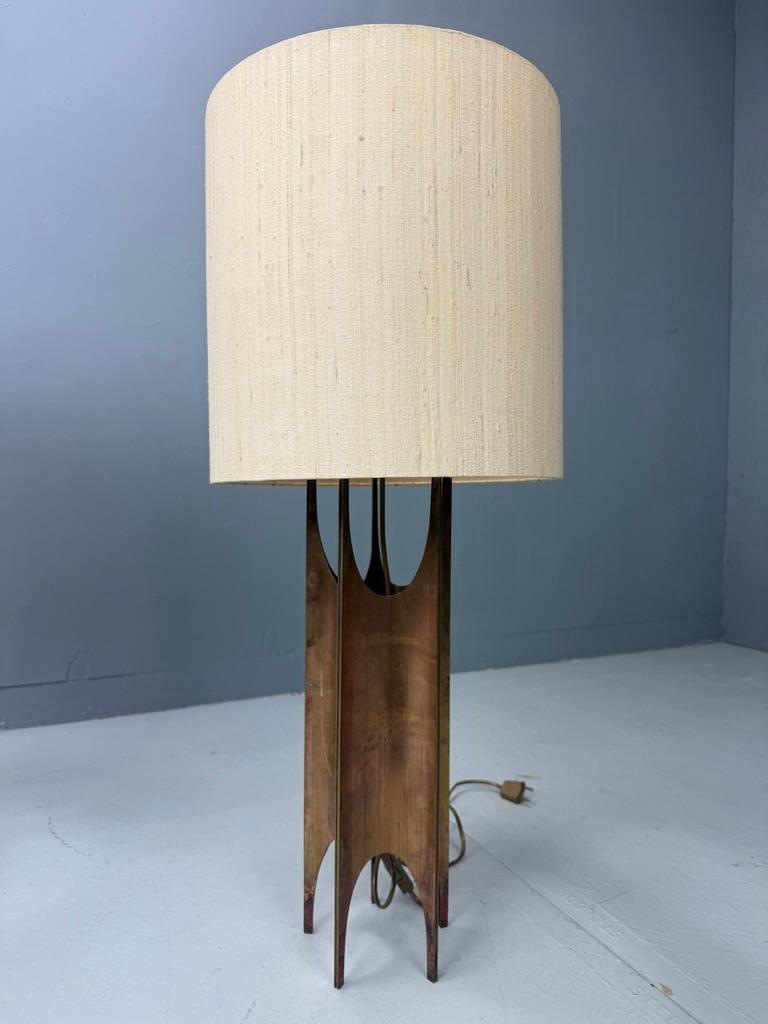 Pair of brutalist table lamps-organic shape, Maurizio Tempestini style- Italy 1