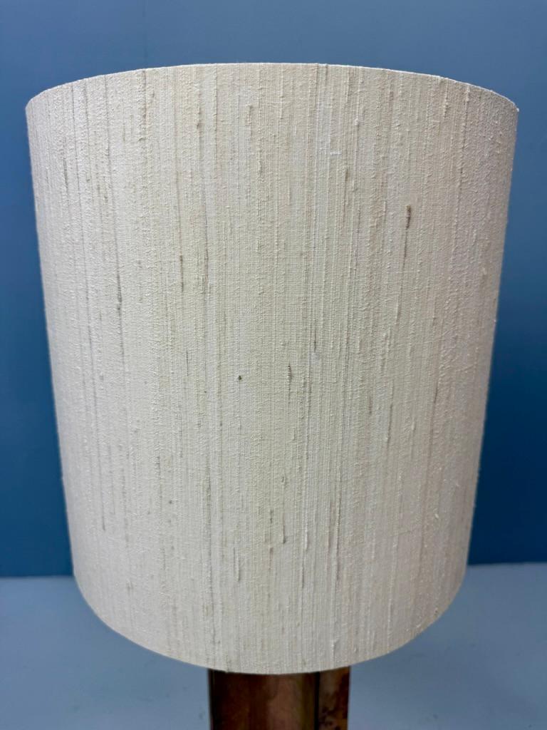 Pair of brutalist table lamps-organic shape, Maurizio Tempestini style- Italy 2