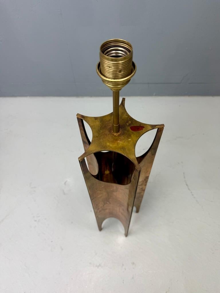Pair of brutalist table lamps-organic shape, Maurizio Tempestini style- Italy 4
