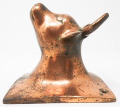 Copper Bull Head Apron Hook
