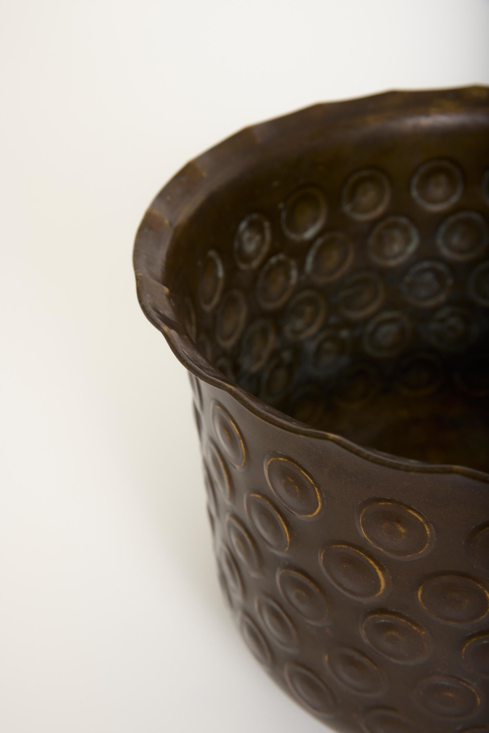 Copper Cache Pot For Sale 2