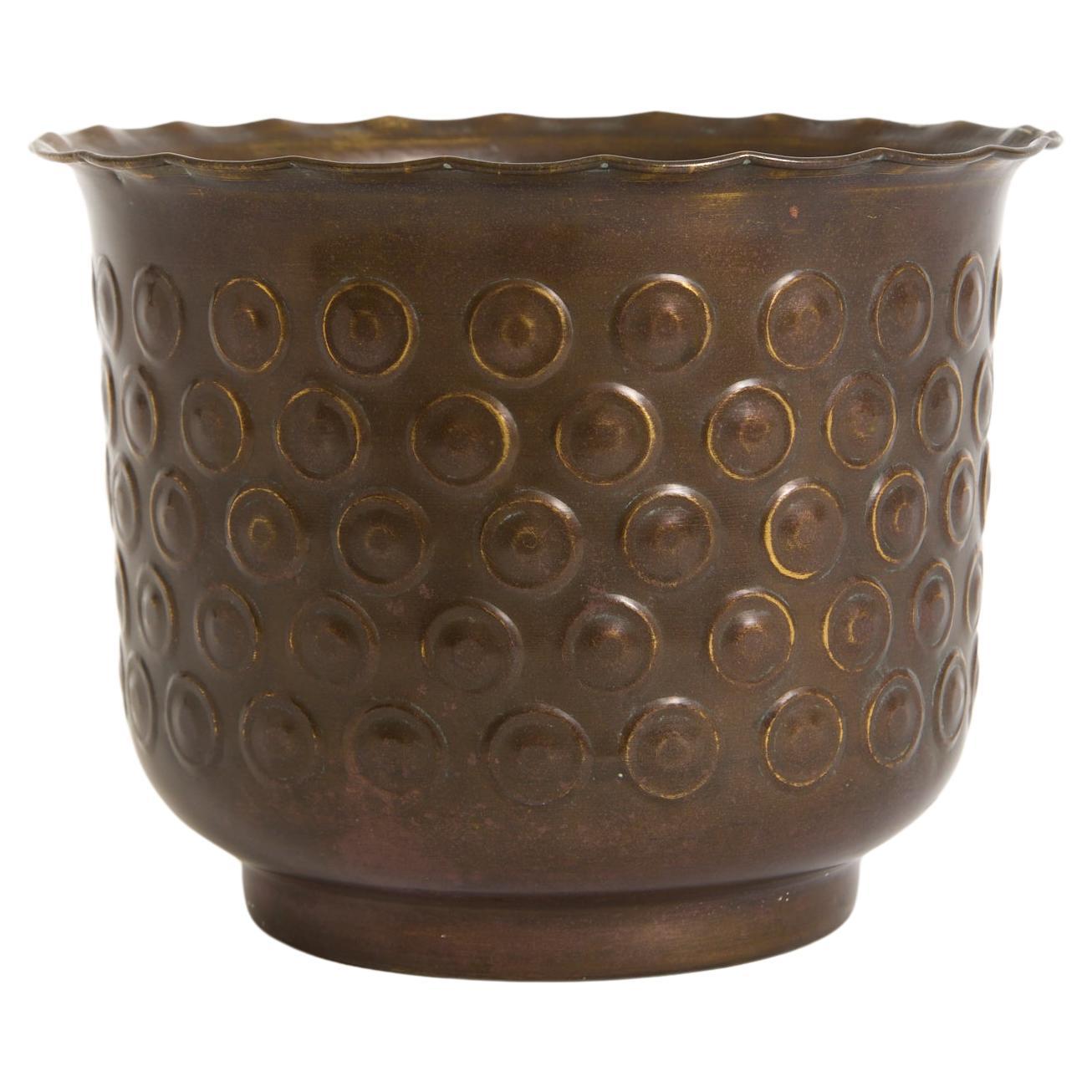 Copper Cache Pot For Sale