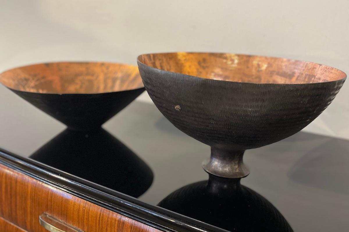 Copper Cache-Pot Vases, Italy, 1950s For Sale 6