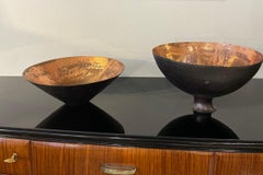 Copper Cache-Pot Vases, Italy, 1950s