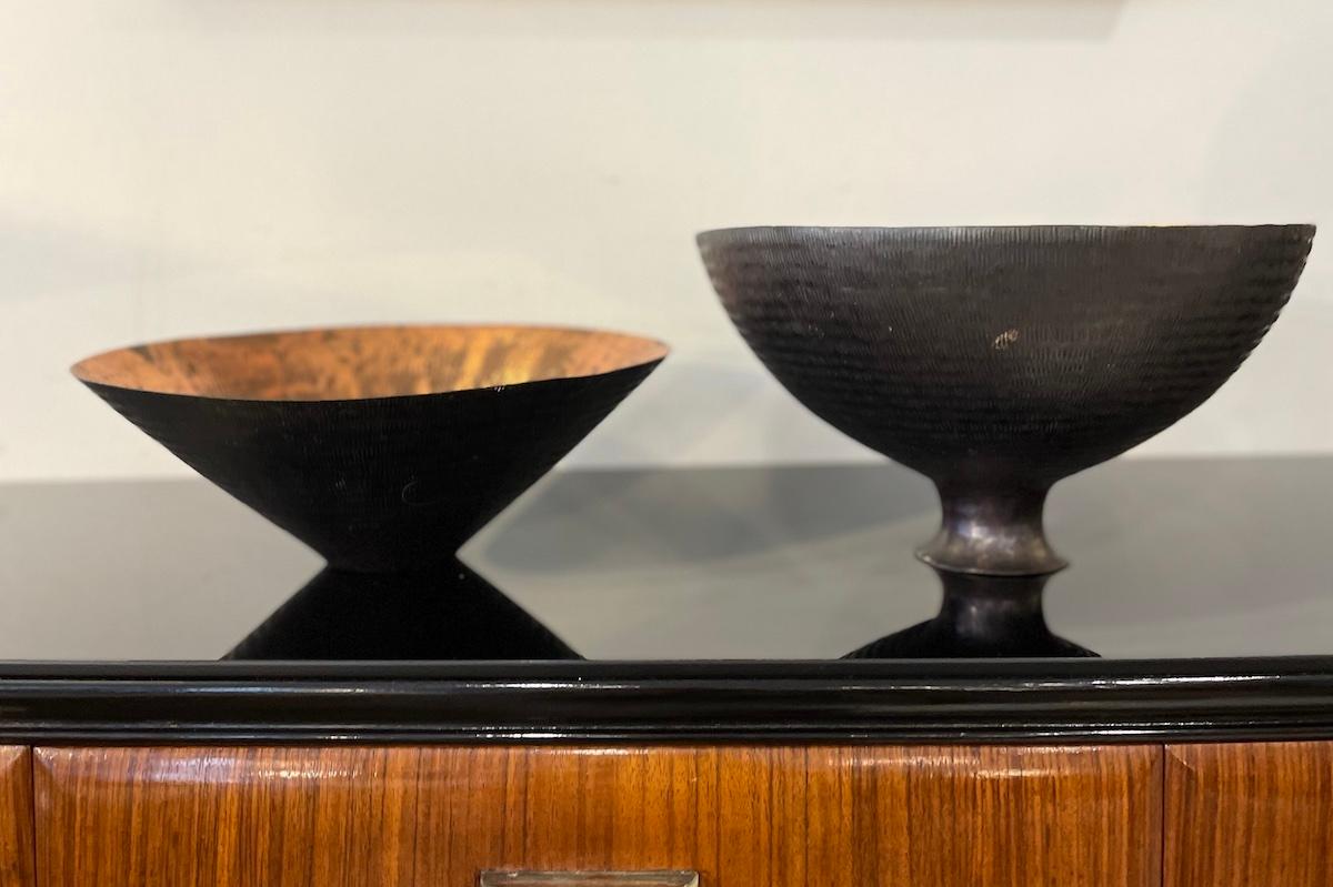 Copper Cache-Pot Vases, Italy, 1950s For Sale 1