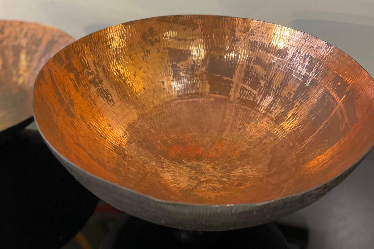 Copper Cache-Pot Vases, Italy, 1950s For Sale 4