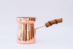 Copper can with bamboo handle vienna around 1920s
