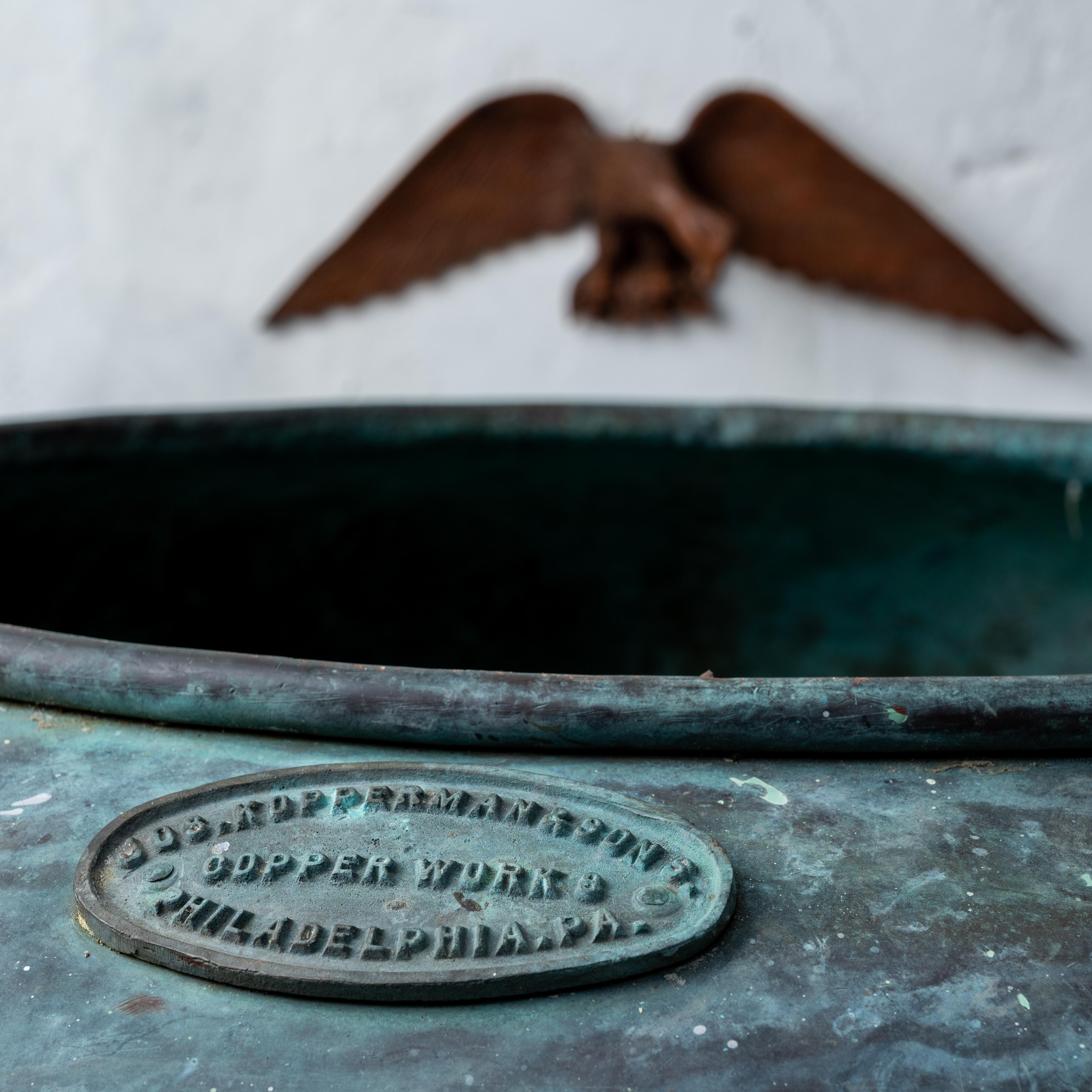 Copper Candy Kettle, Philadelphia, 1910s For Sale 1