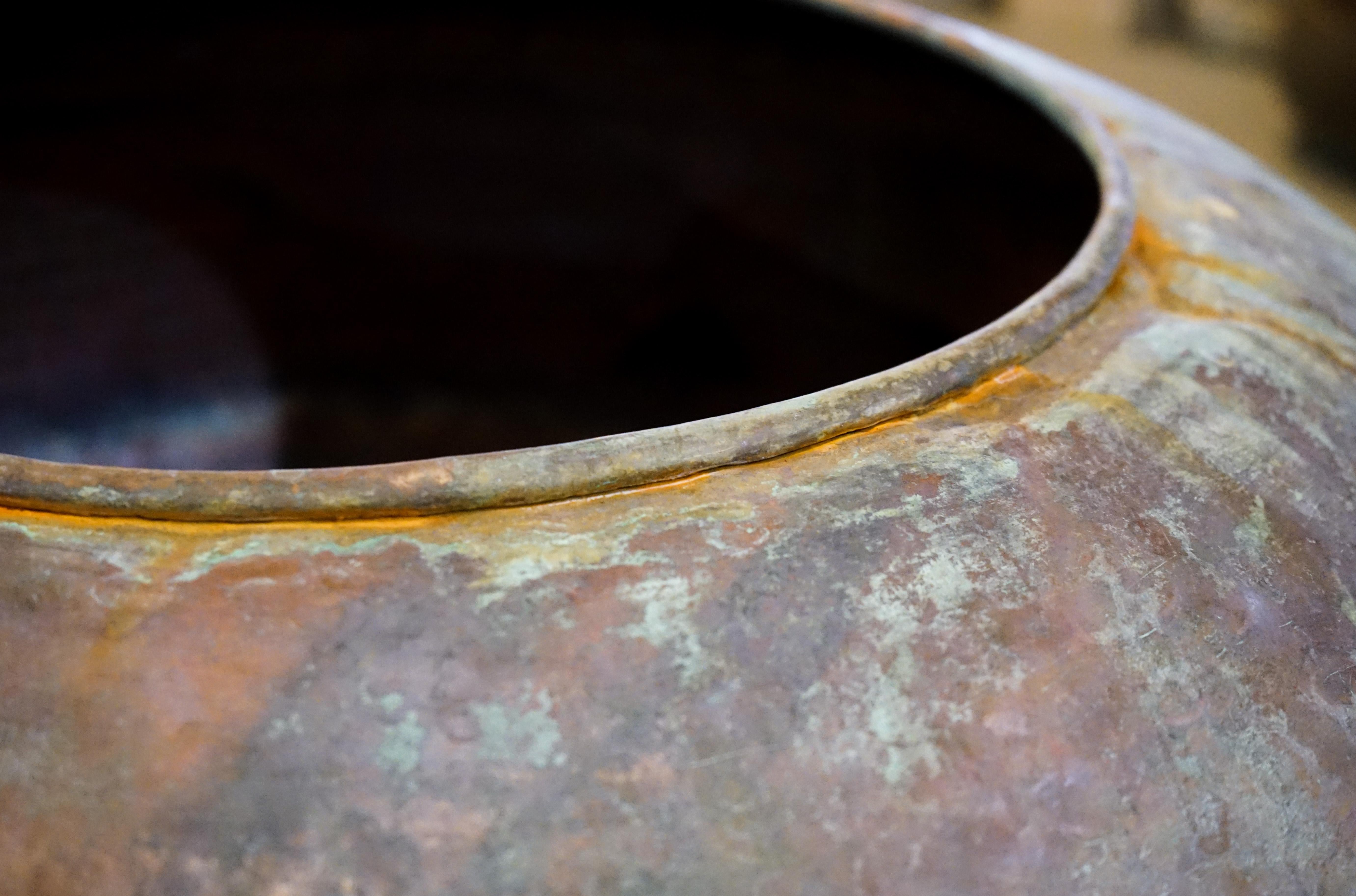 Copper Candy Vessel In Good Condition In Dallas, TX