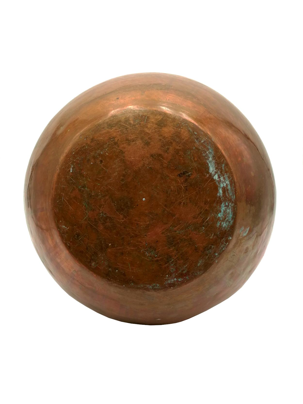 Copper Cauldron 19th Century For Sale 4