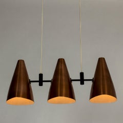 Copper Ceiling Lamp by Eje Ahlgren