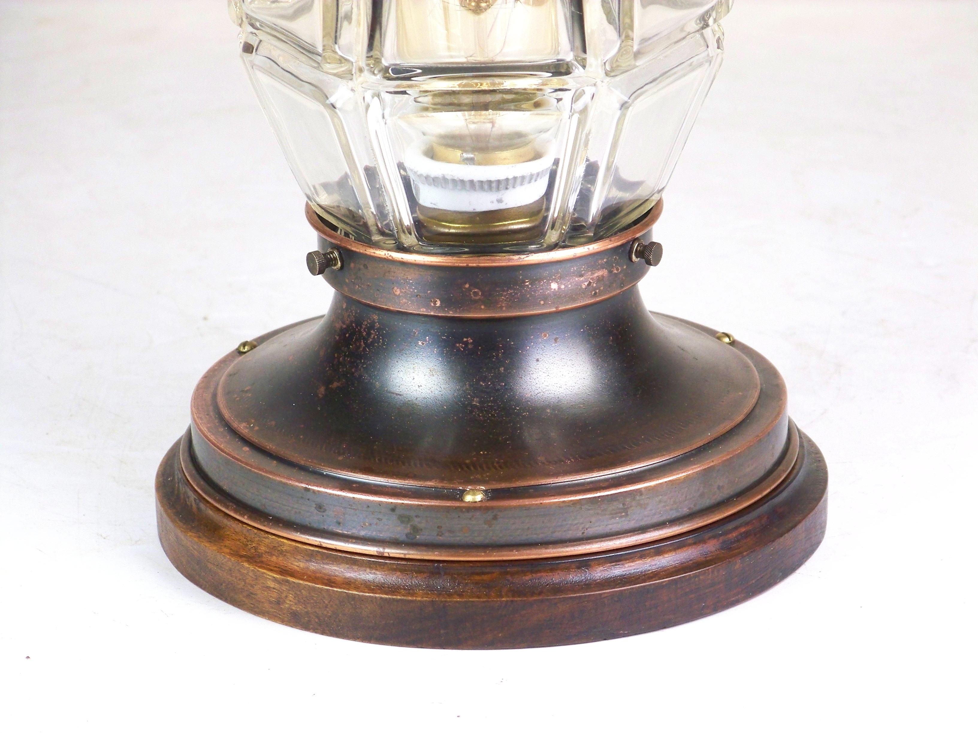 Austrian Copper ceiling lamp, chandelier For Sale