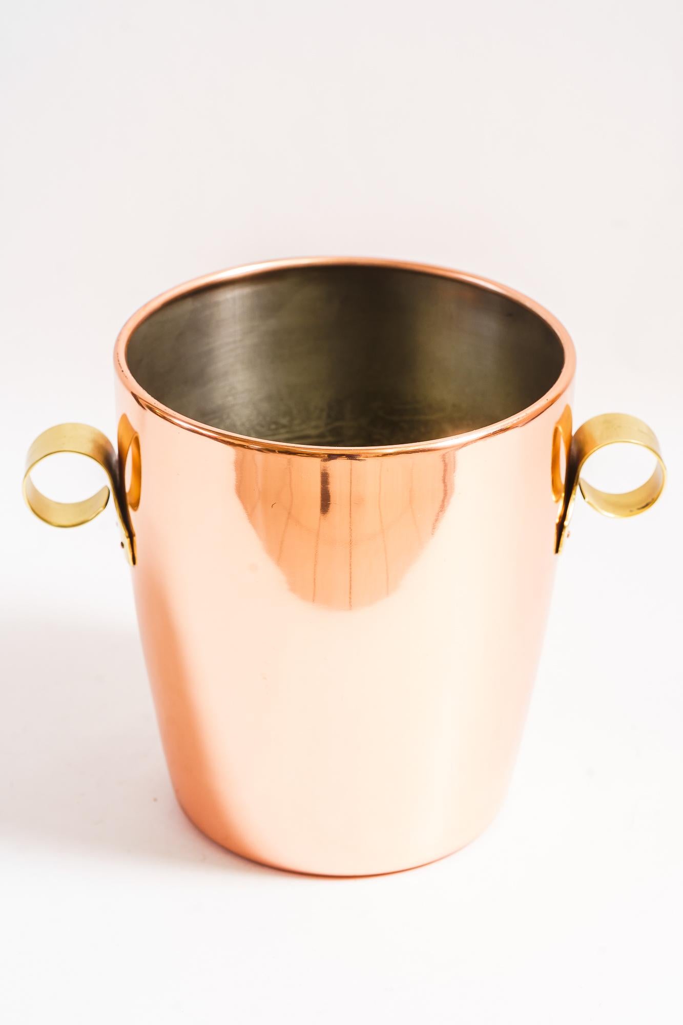 Copper Champagne Bucket vienna around 1950s
Only Polished