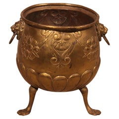 Antique Copper Coal Bucket-19th Century England
