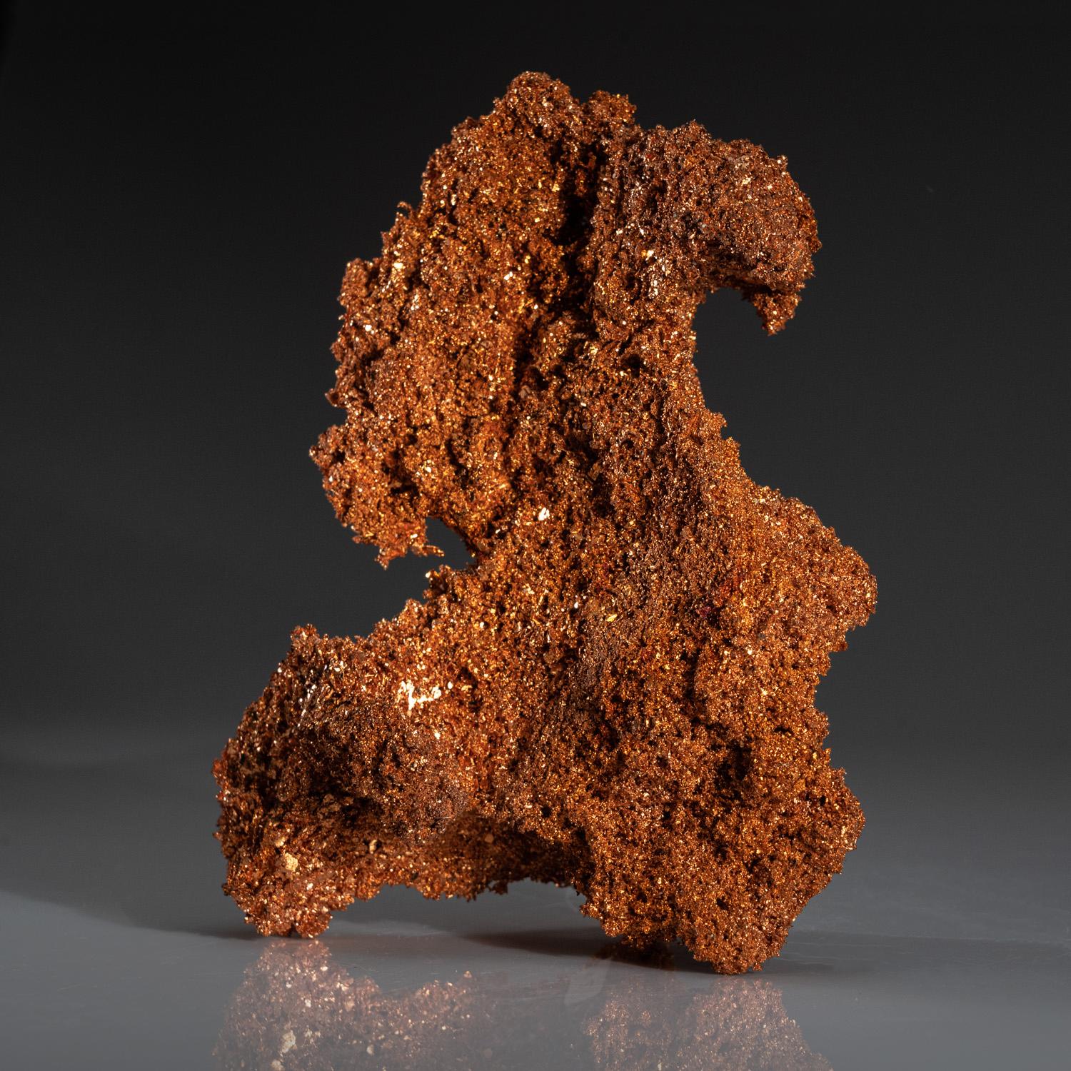 Natural Copper Crystal Cluster from Hubei, China In Excellent Condition For Sale In New York, NY