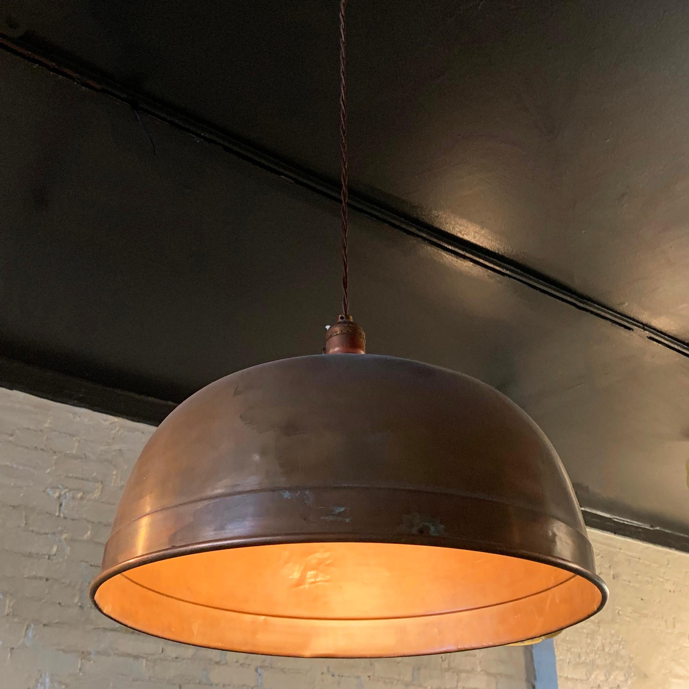 copper dome light