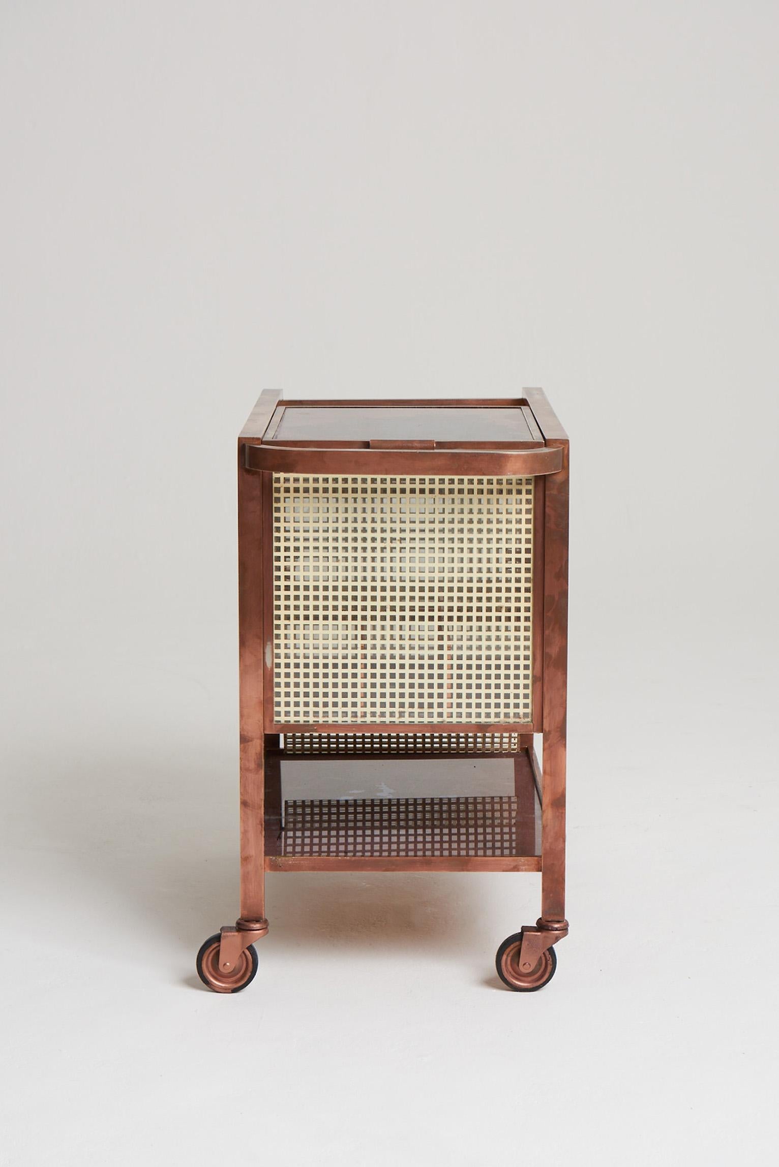 Copper Drinks Trolley Attributed to Joseph Hoffman '1870-1956' 4