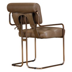 Copper Finish 'Tucroma' Chair by Guido Faleschini for Mariani, Signed, New