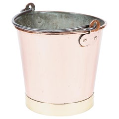 Used Copper Fire Bucket