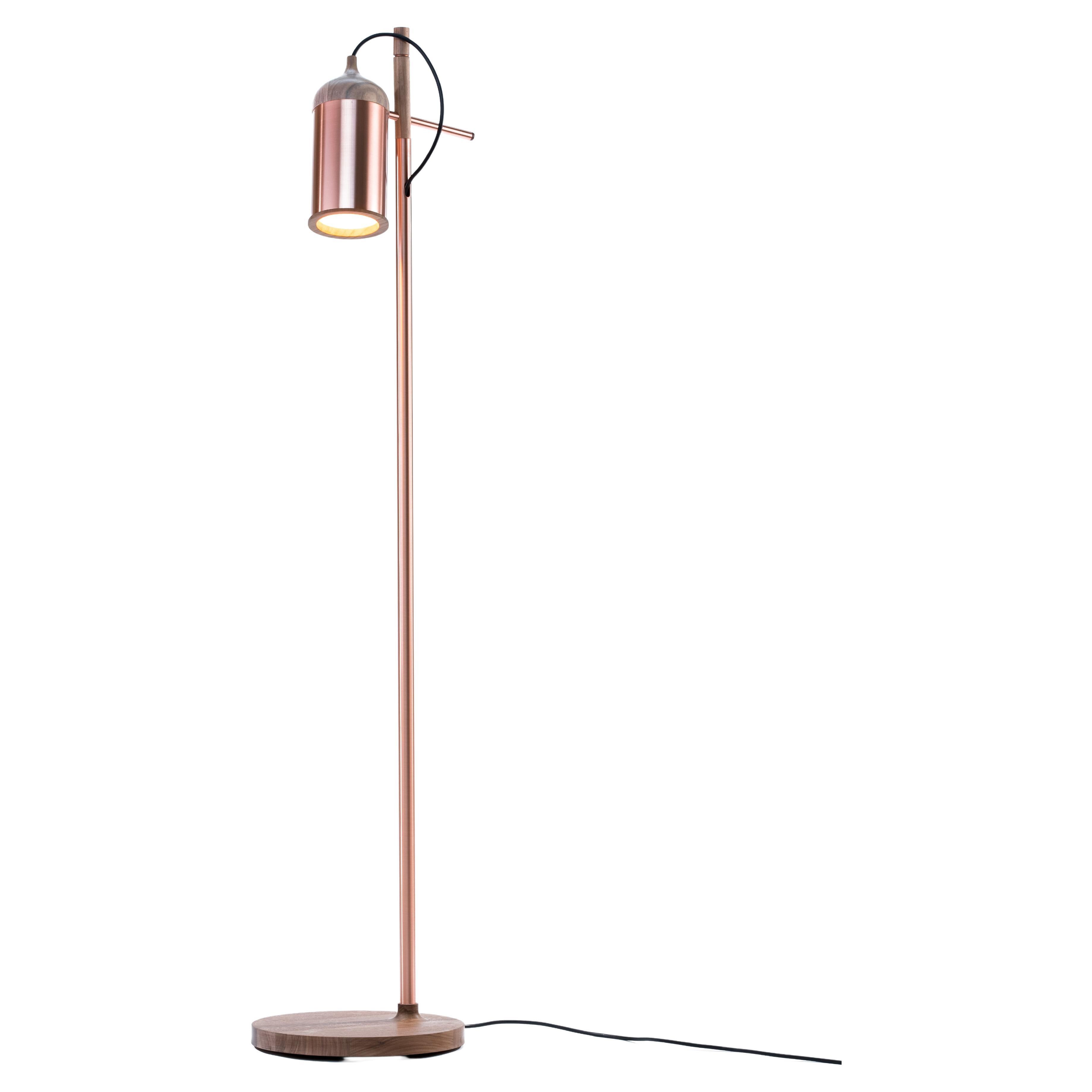 Copper Floor Lamp For Sale