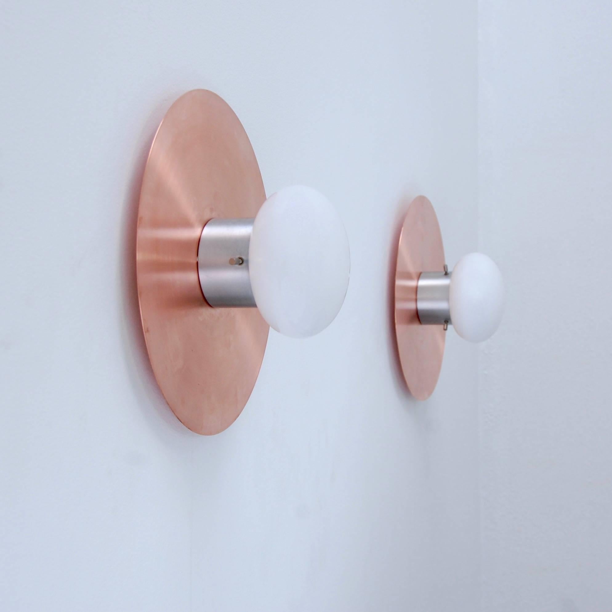 Copper Flush Mounts or Sconces For Sale 6