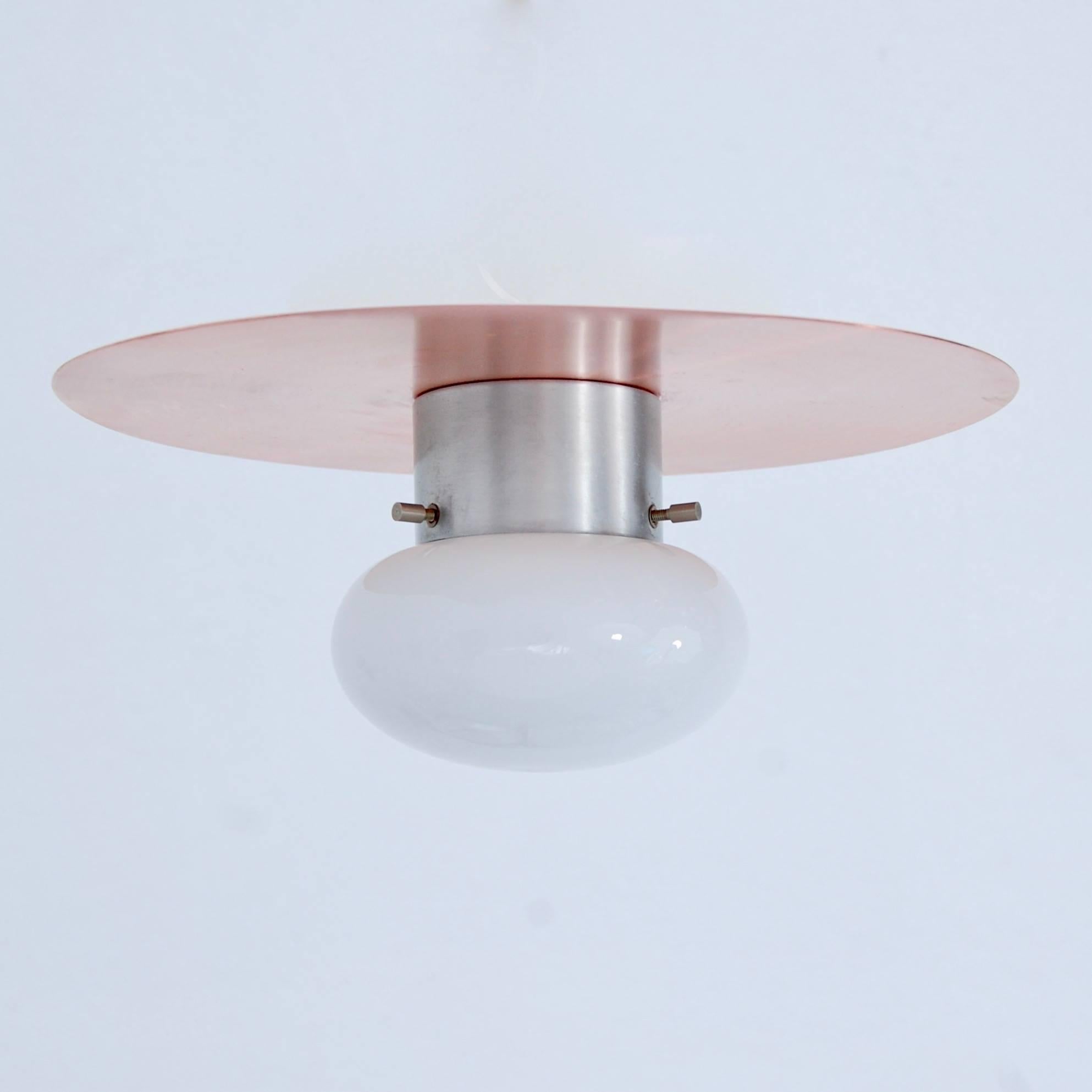 Copper Flush Mounts or Sconces In Good Condition For Sale In Los Angeles, CA