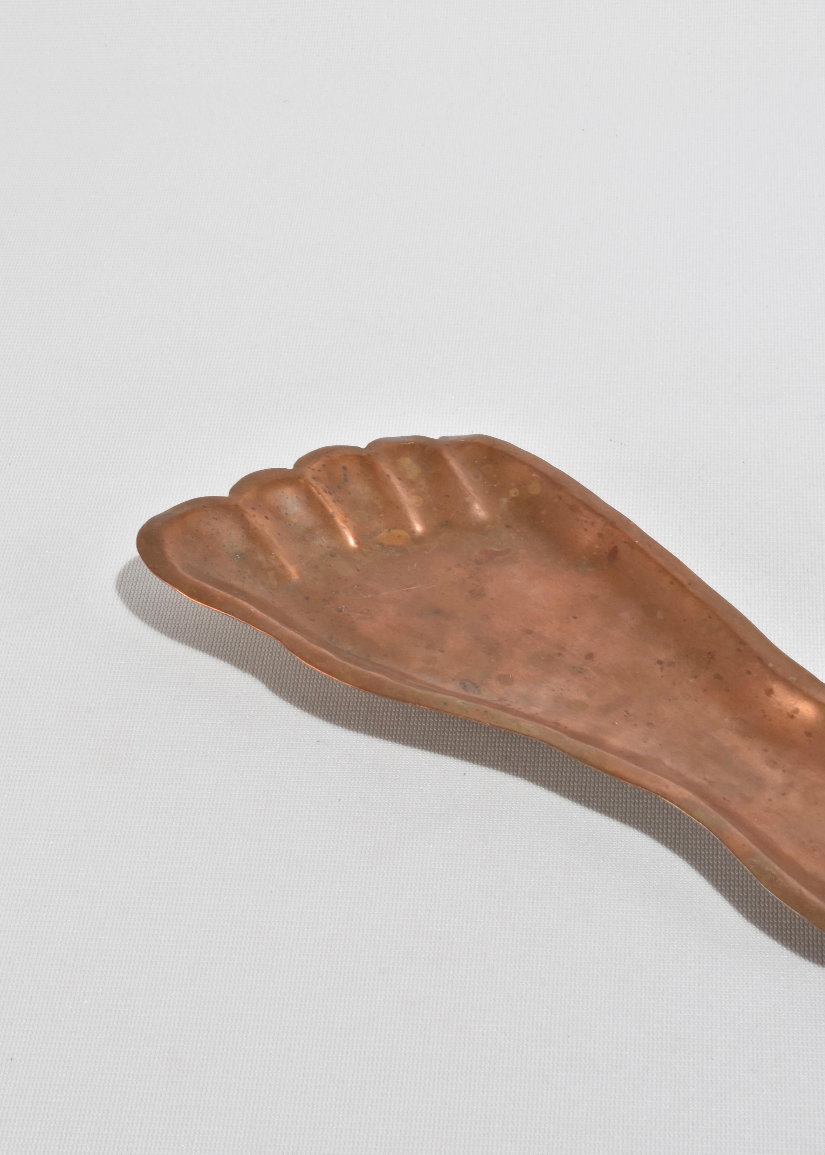 Copper Foot Catchall For Sale 1