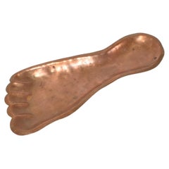 Copper Foot Catchall