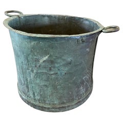 Used Copper Garden Bucket from the 1800's