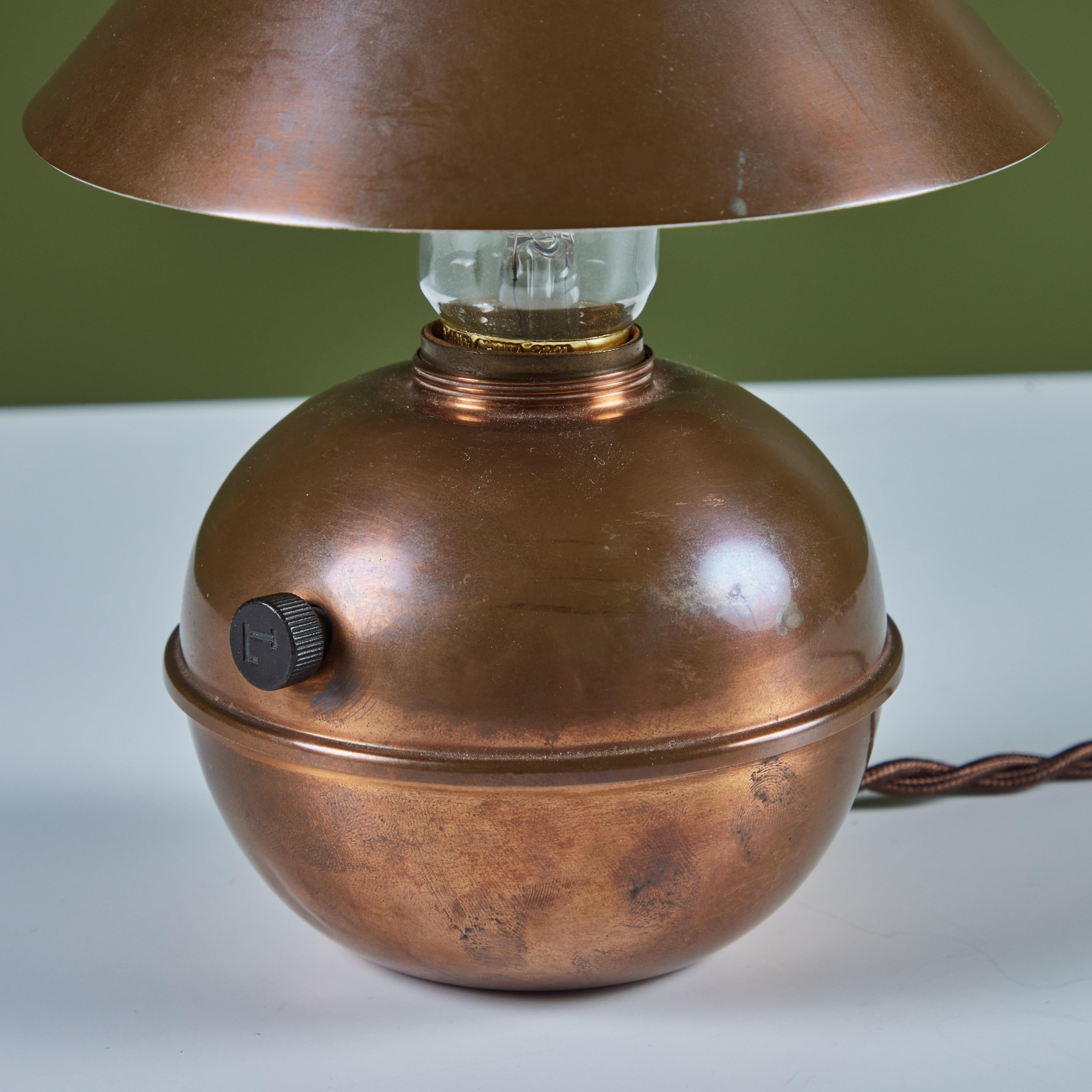 Copper Glow Lamp by Ruth Gerth for Chase 5