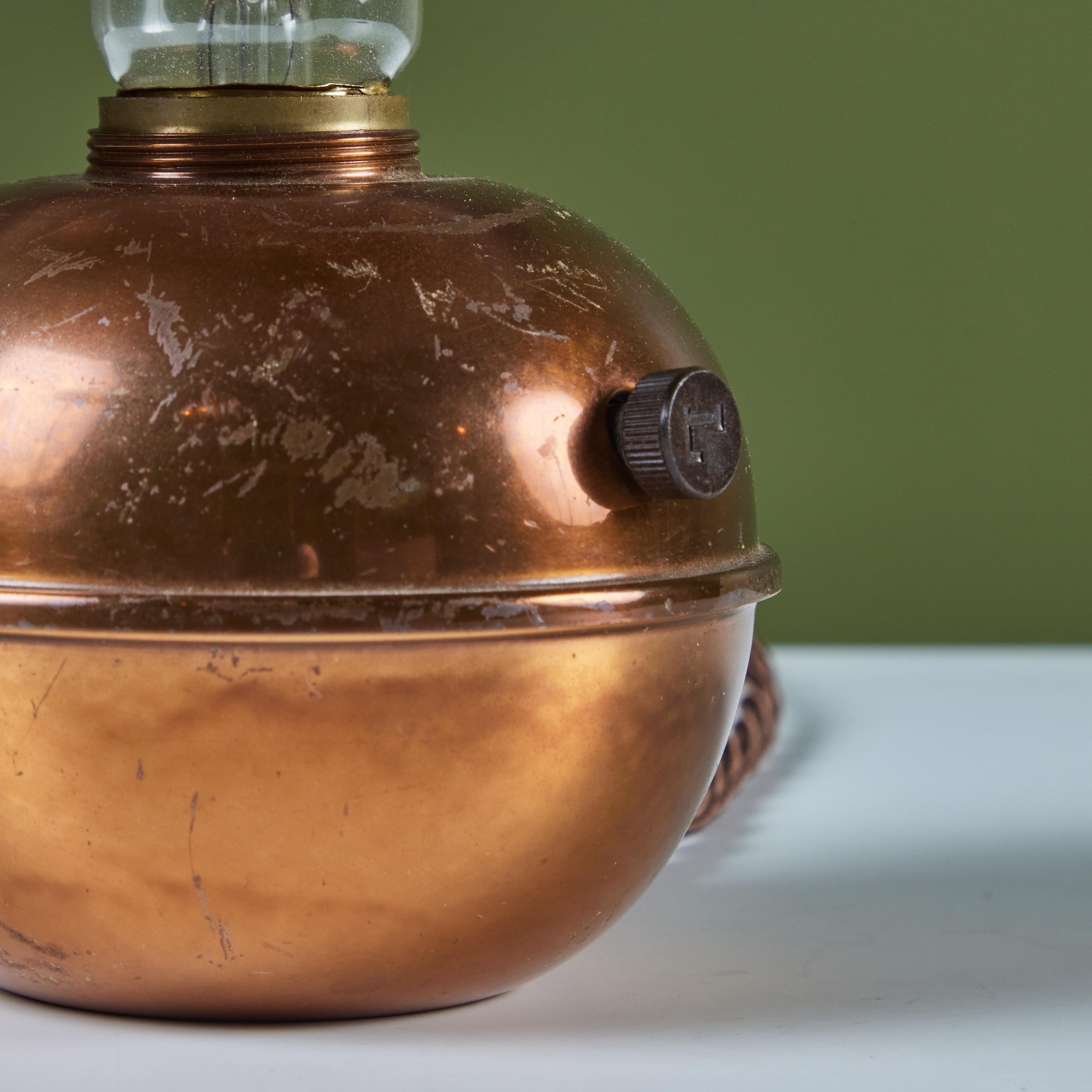 Copper Glow Lamp by Ruth Gerth for Chase 5