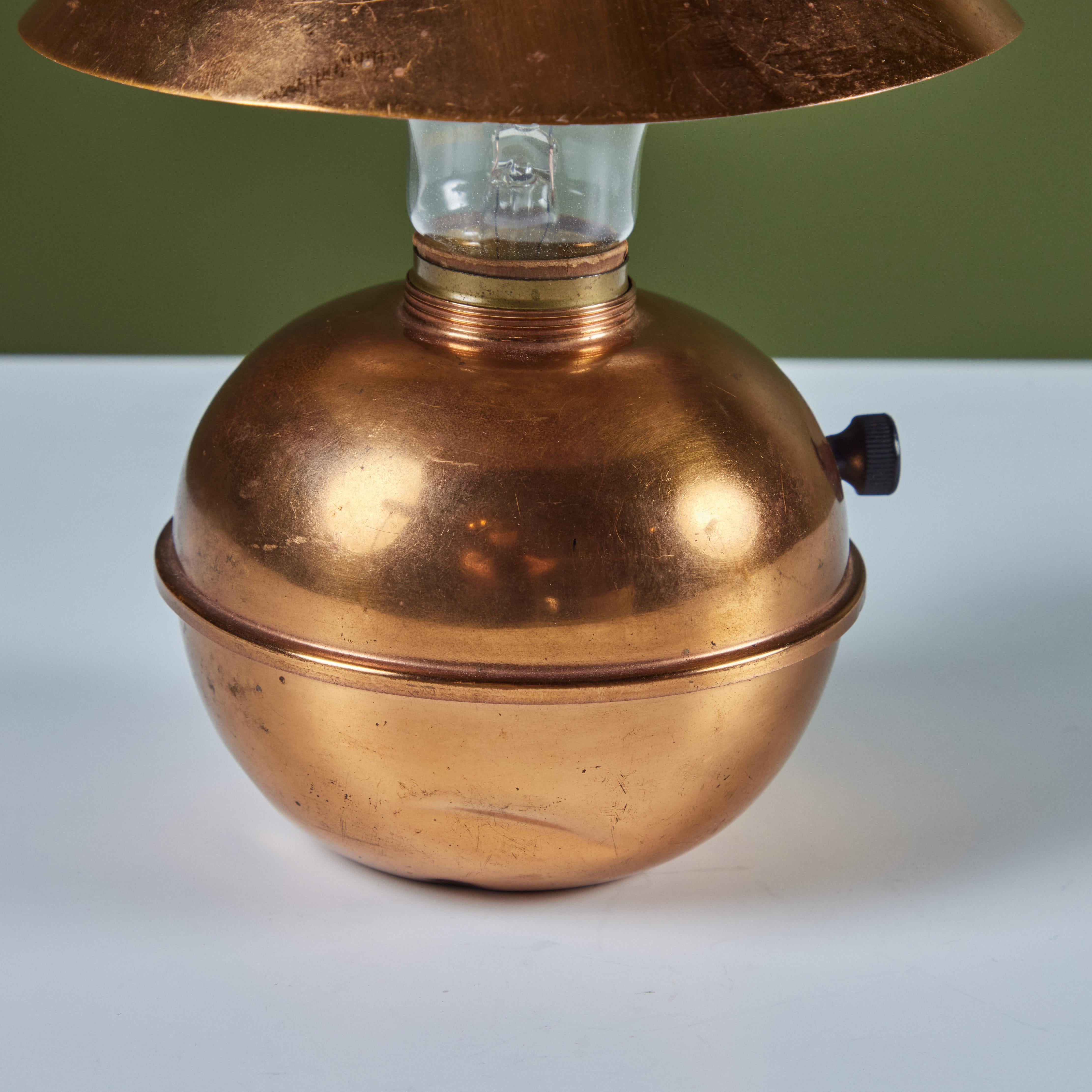 Copper Glow Lamp by Ruth Gerth for Chase 6