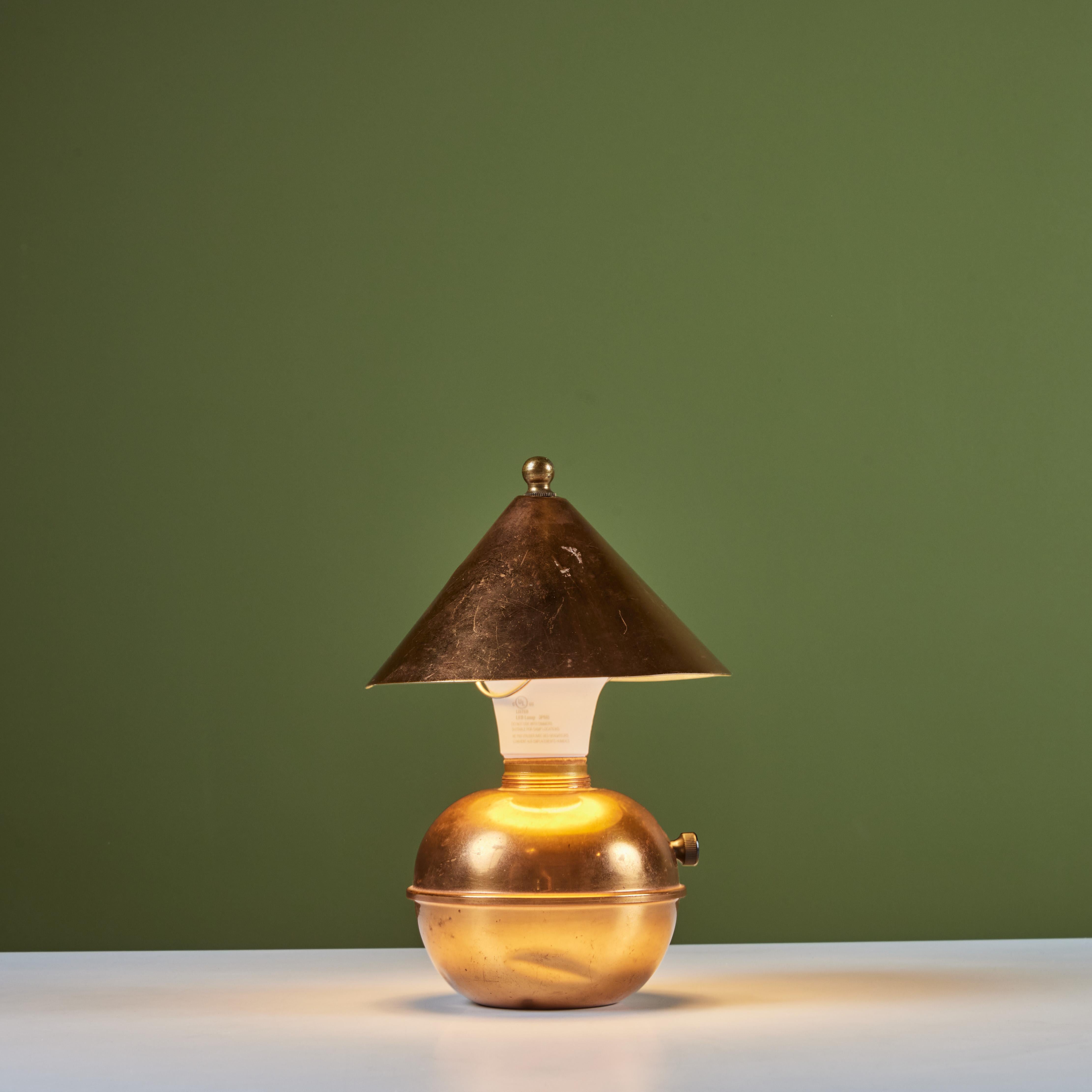 Copper Glow Lamp by Ruth Gerth for Chase 1