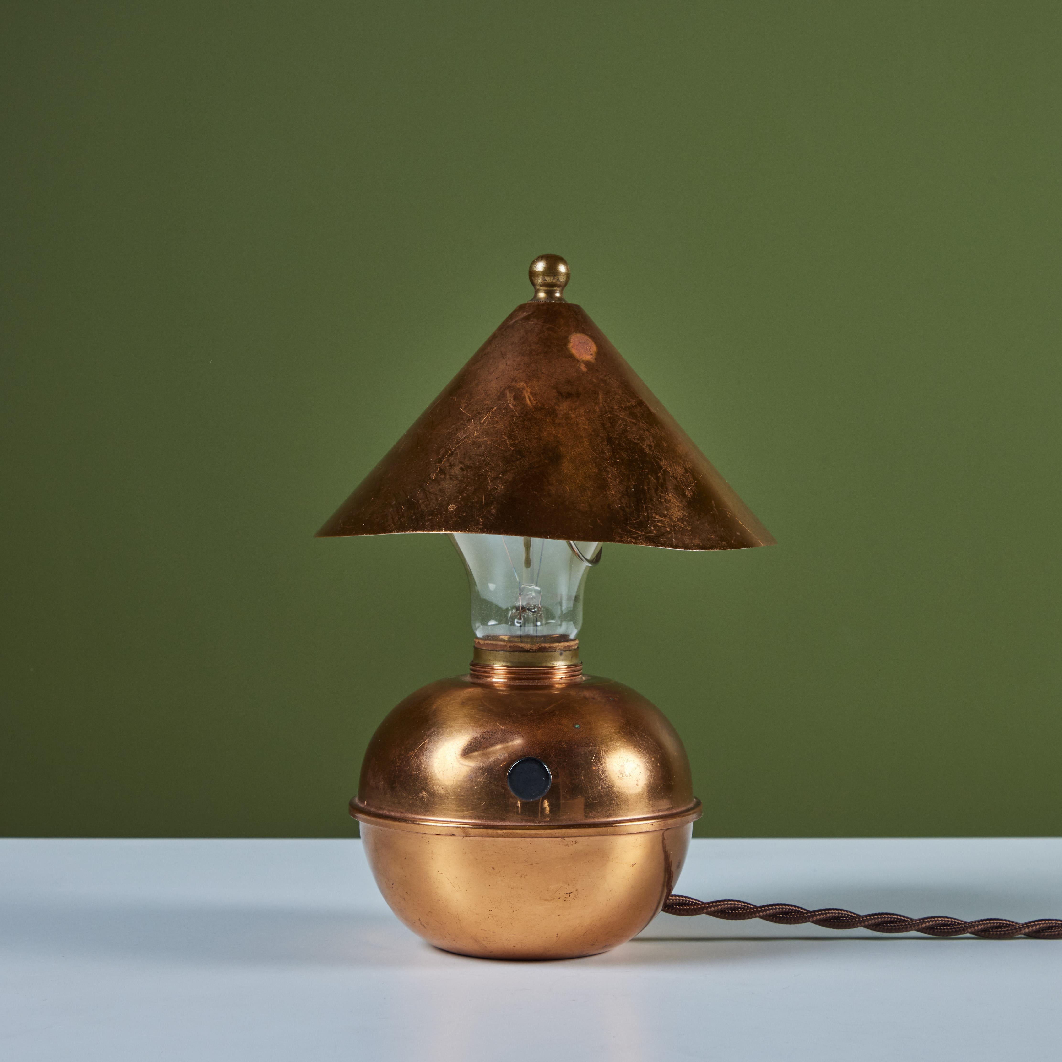 Copper Glow Lamp by Ruth Gerth for Chase 2