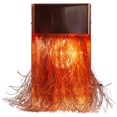 Copper Hair Lamp by Danish Artist Christine Roland