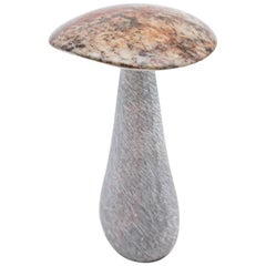 Copper Hand Carved Stone Mushroom