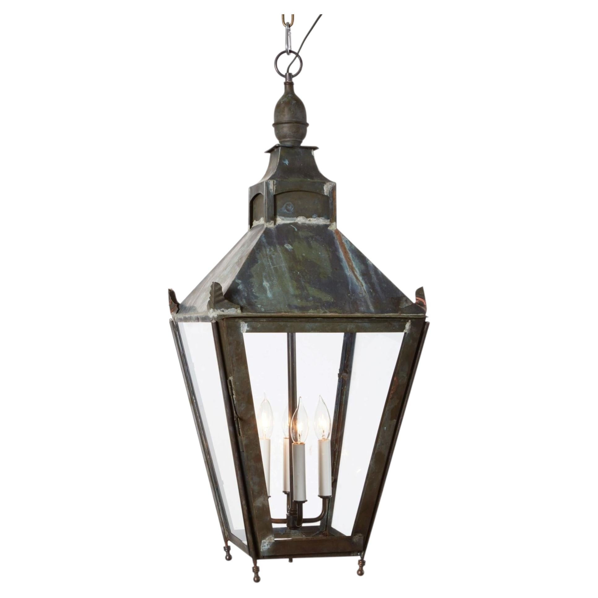 Copper Hanging Lantern