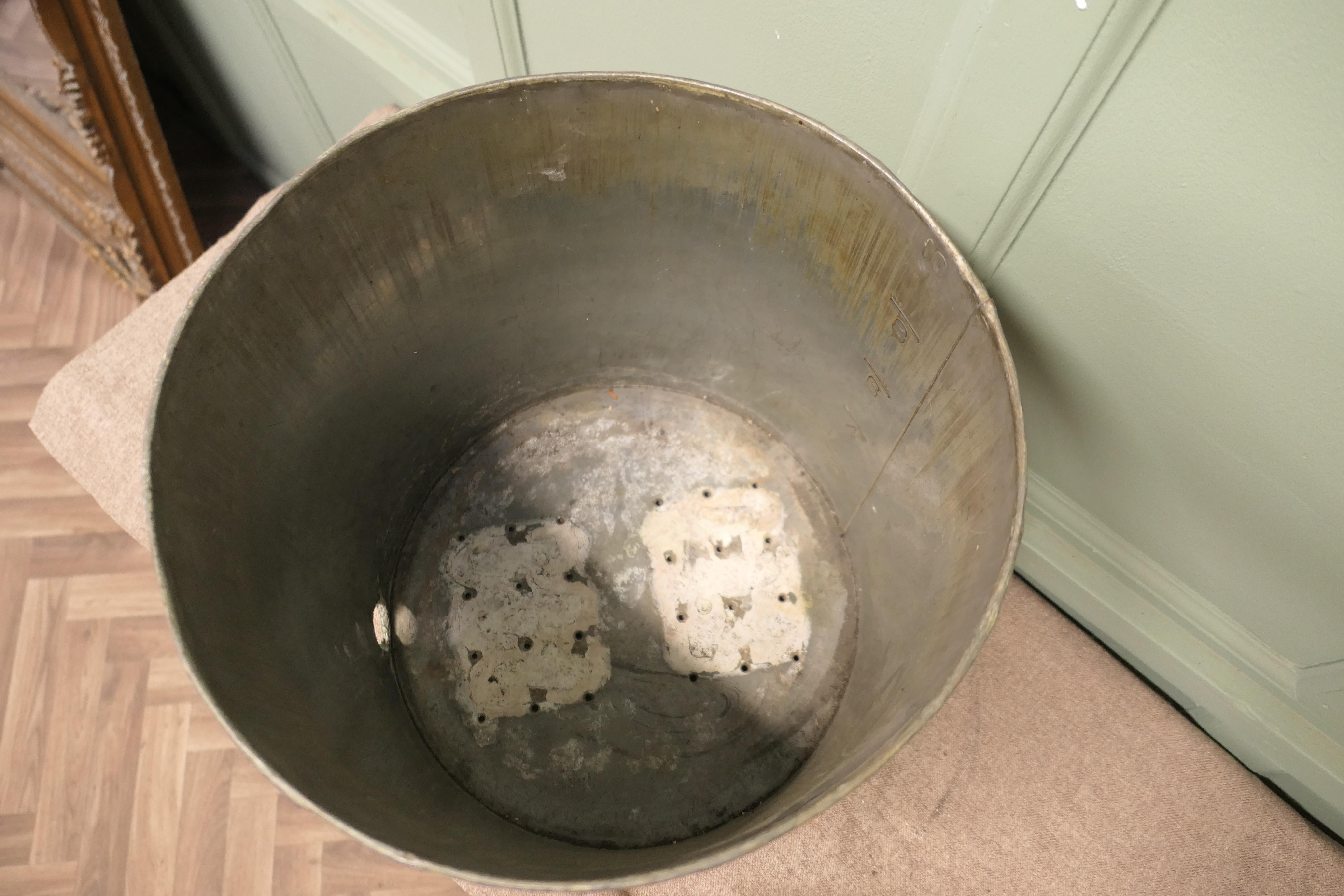 Copper Hot Water Filter, Log Bin  This very practical piece For Sale 1