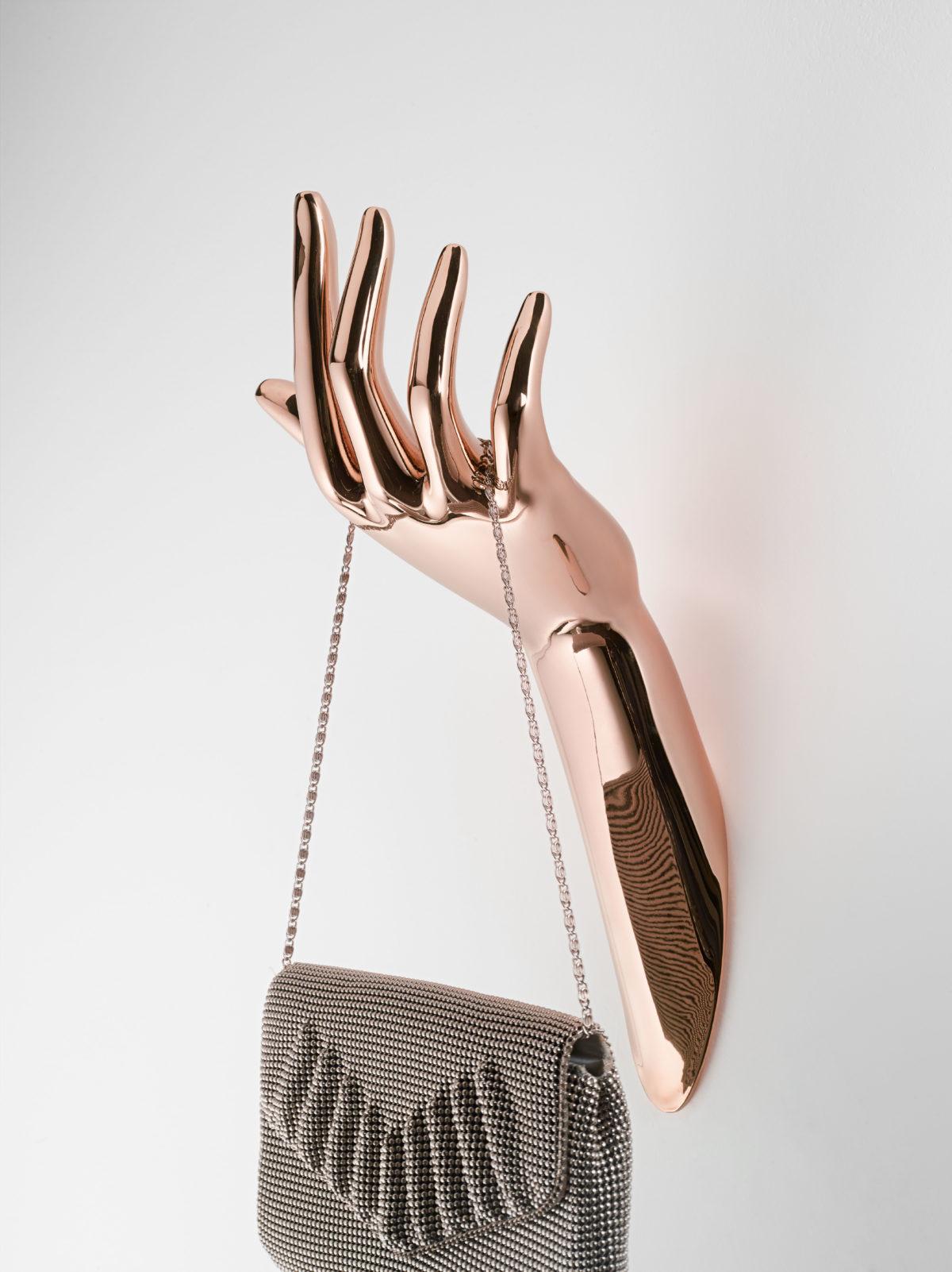 Modern Copper Human Hanger by Aggiolight For Sale