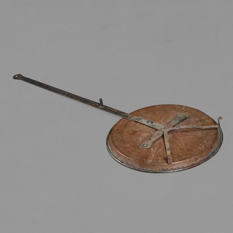 Copper and Iron Paella Pan For Sale at 1stDibs