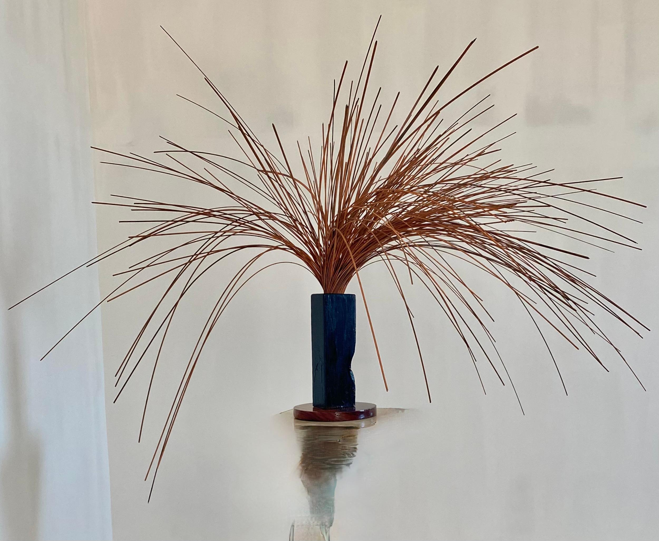 Sculpture cinétique en cuivre 