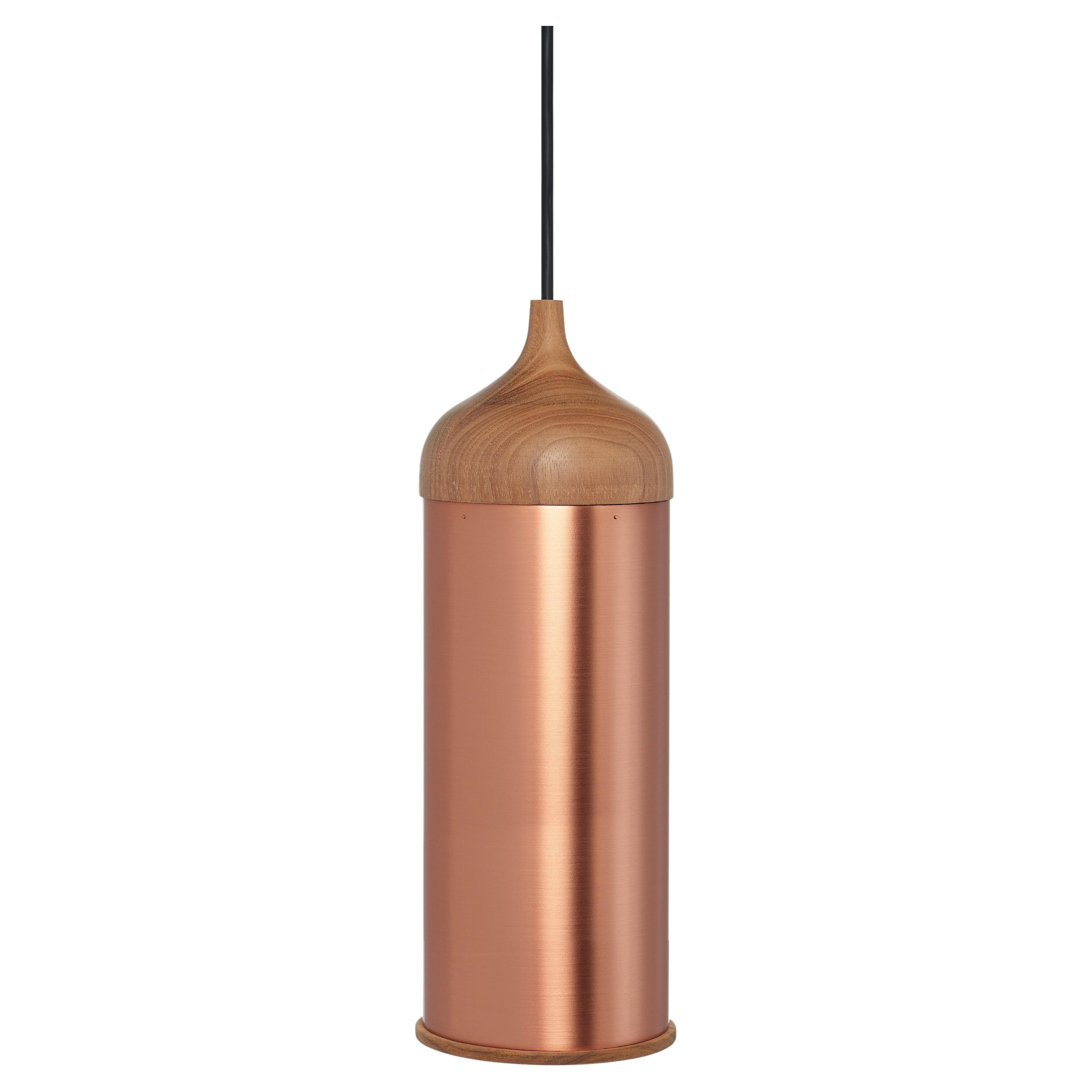 Copper Lamp No.3 - Dutch Design pendant lamp For Sale