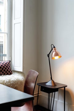 Kupferlampe Gras N° 205 Tischlampe von Bernard-Albin Gras