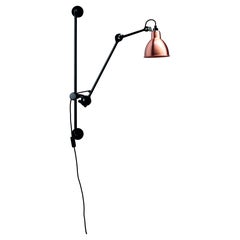 Copper Lampe Gras N° 210 Wall Lamp by Bernard-Albin Gras
