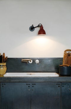 Copper Lampe Gras N° 304 Wall Lamp by Bernard-Albin Gras