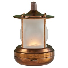 Vintage Copper Lantern Lamp for Chase USA
