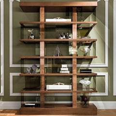 Copper Leaf Bookcase